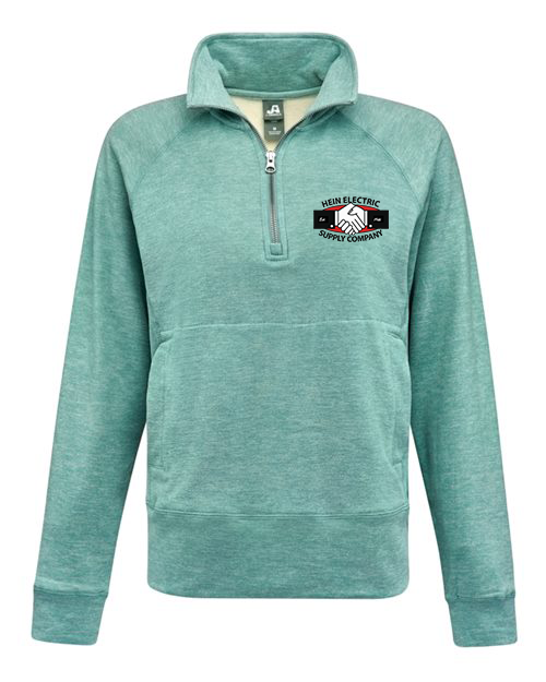 HEIN J. America Women's Electric Fleece Quarter-Zip Sweatshirt 8743