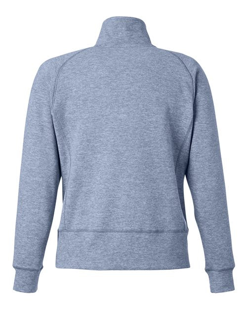 J. America Women's Electric Fleece Quarter-Zip Sweatshirt 8743