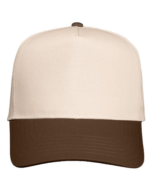 Valucap Five-Panel Twill Cap 8869
