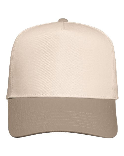 Valucap Five-Panel Twill Cap 8869