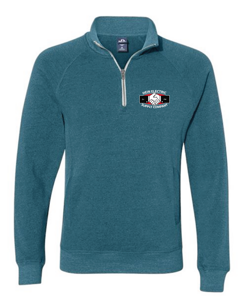 HEIN J. America Men's Triblend Quarter-Zip Sweatshirt 8869