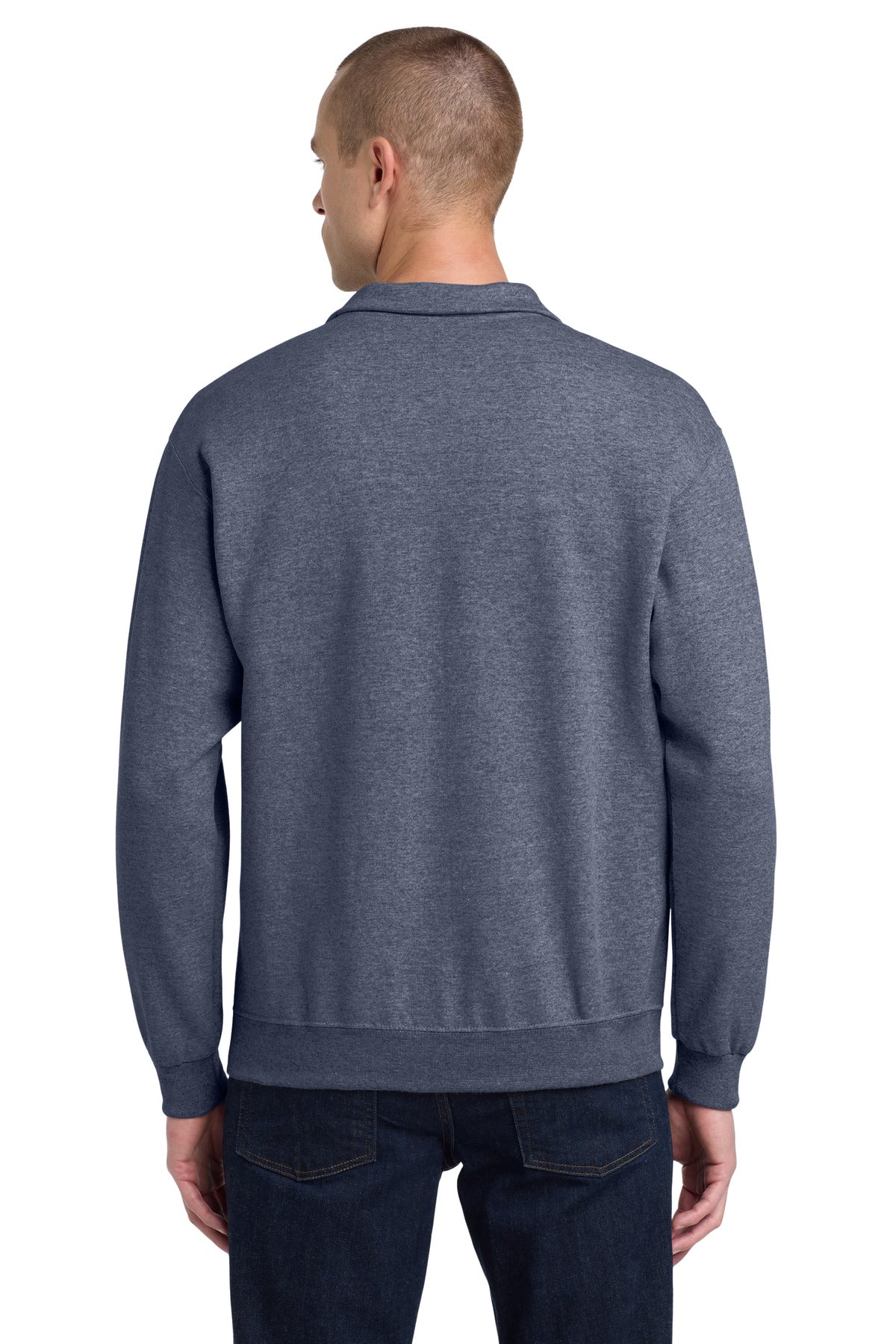 Jerzees - NuBlend 1/4-Zip Cadet Collar Sweatshirt. 995M