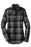HEIN Port Authority Women's Plaid Flannel Tunic . LW668