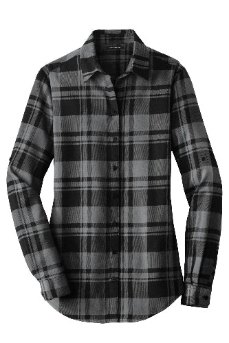 HEIN Port Authority Women's Plaid Flannel Tunic . LW668