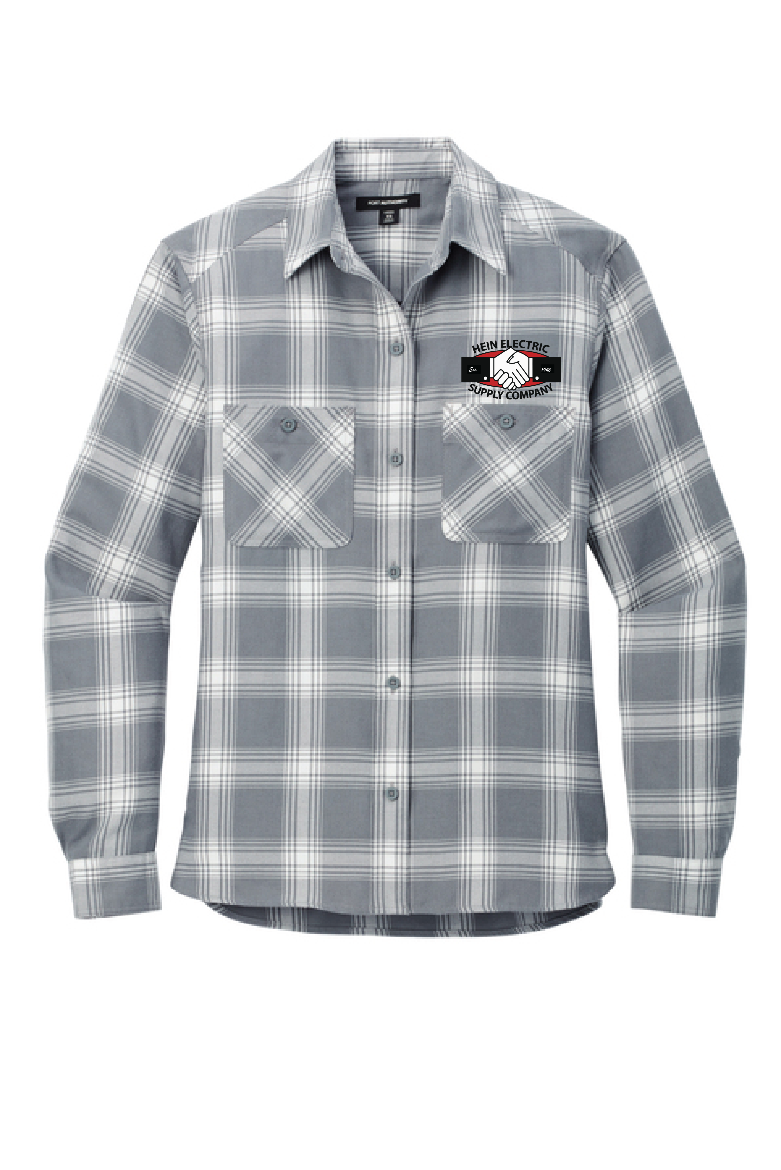 HEIN Port Authority Women's Plaid Flannel Shirt LW669