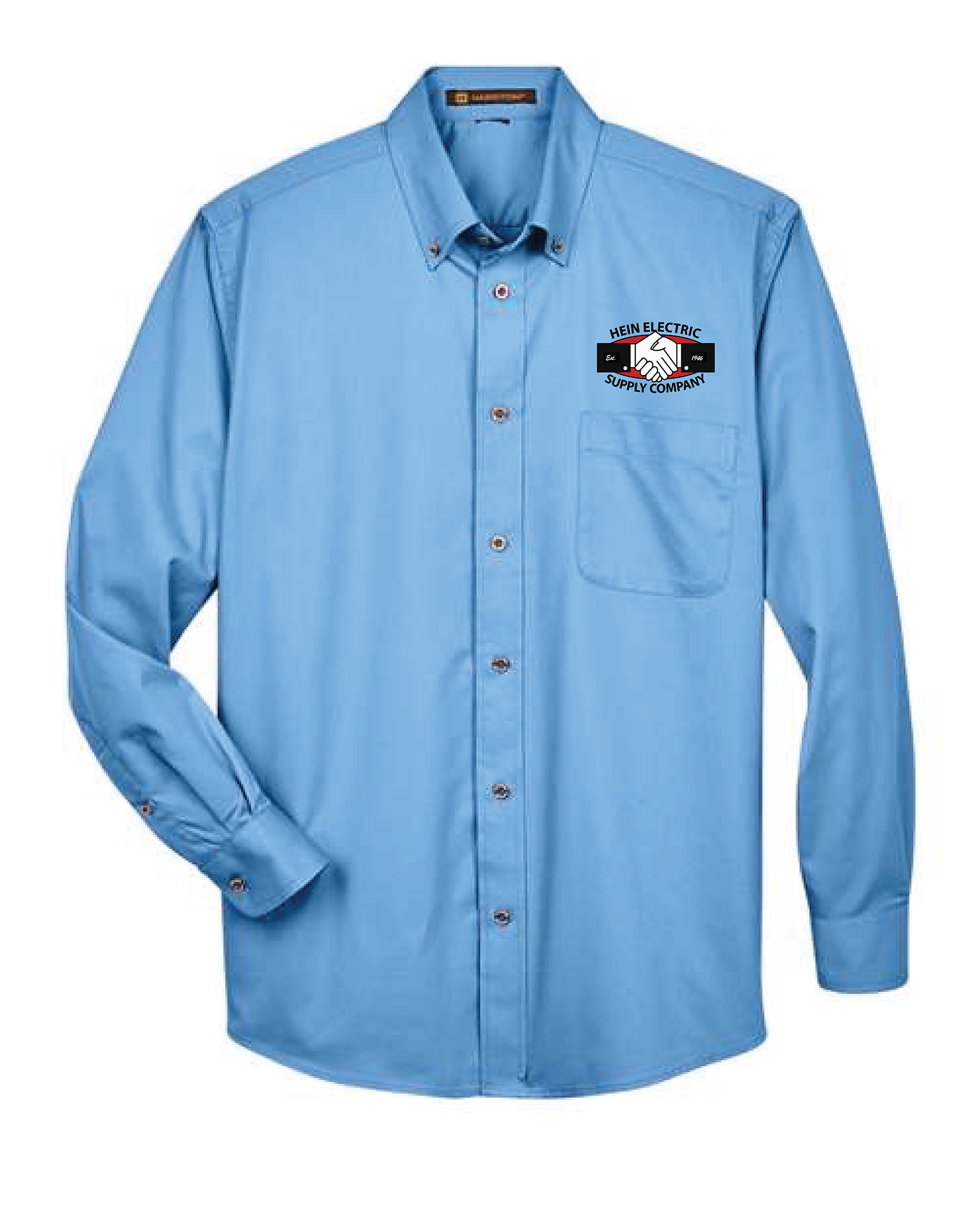 HEIN Harriton Men's Easy Blend™ Twill Shirt M500