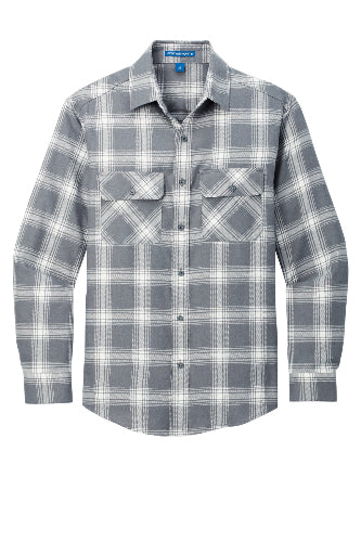 Port Authority Plaid Flannel Shirt. W668